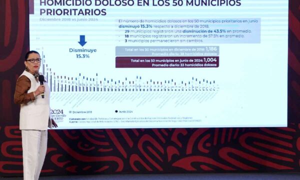 Aumentan homicidios 18 de los 50 municipios mas violentos pais SSPC 2