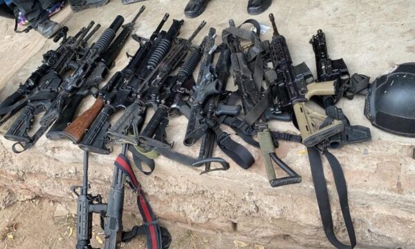 Desciende en 45.7 el decomiso de armas de fuego en la region Puebla Tlaxcala entre 2020 y 2023